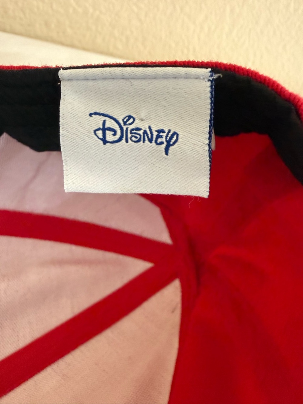 Disney Minnie Mouse Ears Red Bow Baseball Hat - Picture 6 of 7